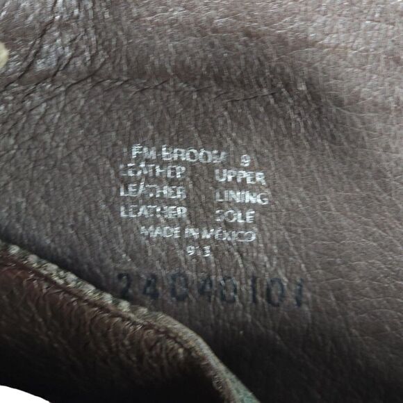 Freebird By Steven Men's BROOM Bradford US9 Brown Leather Distress Combat Boots - Picture 12 of 12